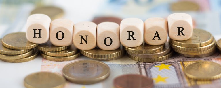 Arbeiten auf Honorarbasis